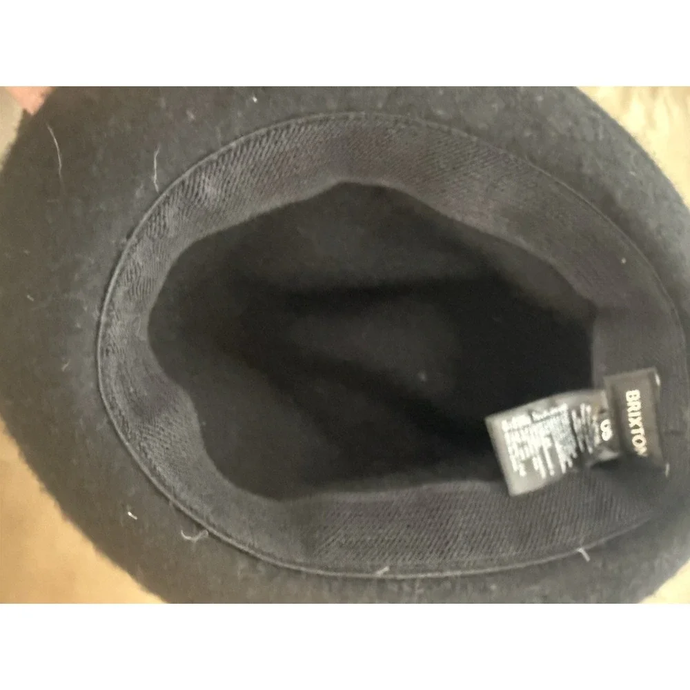 CLASSY Brixton Short Rim Felt‎ Wool Crushable Bowler Fedora Black One Size